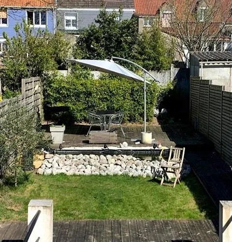 Maison Familiale Avec Jardin 2 Chambres 4 Personnes Proche Nausicaa, Vielle Ville, Terre Des Deux Caps בית נופש