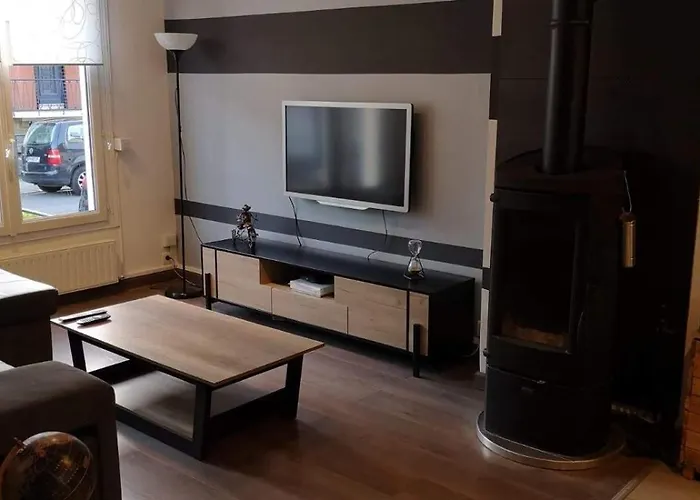 Maison Familiale Avec Jardin 2 Chambres 4 Personnes Proche Nausicaa, Vielle Ville, Terre Des Deux Caps בית נופש סן-מרטין-בולון